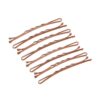 HAIR GRIPS LARGE BROWN