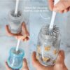 SILICONE BOTTLE BRUSH & STAND