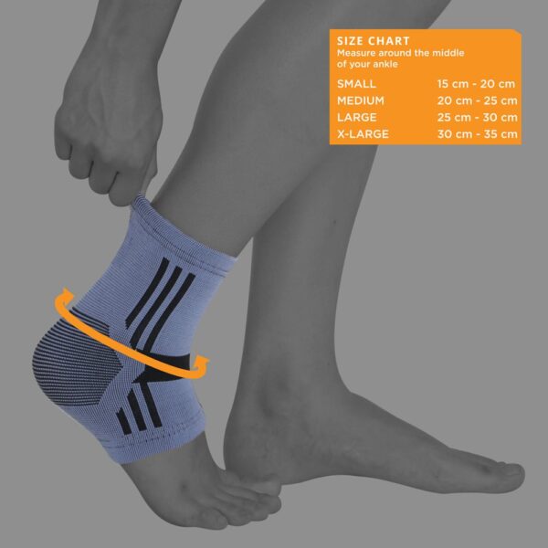 ELASTICATED ANKLE SUPPORT-Small