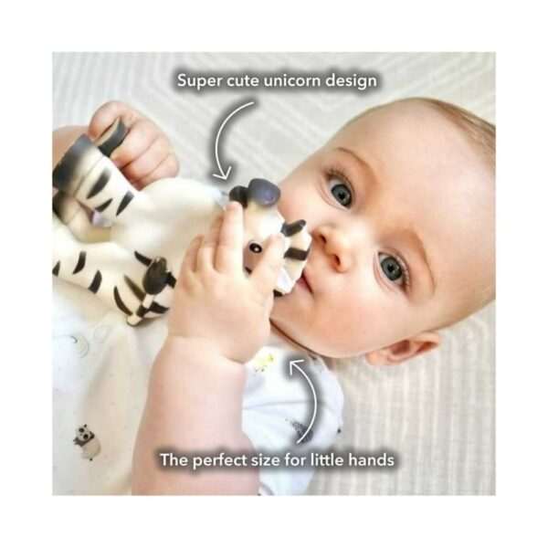 ZEBRA RUBBER TEETHER