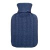 FINE KNIT HOT WATER BOTTLE & COVER