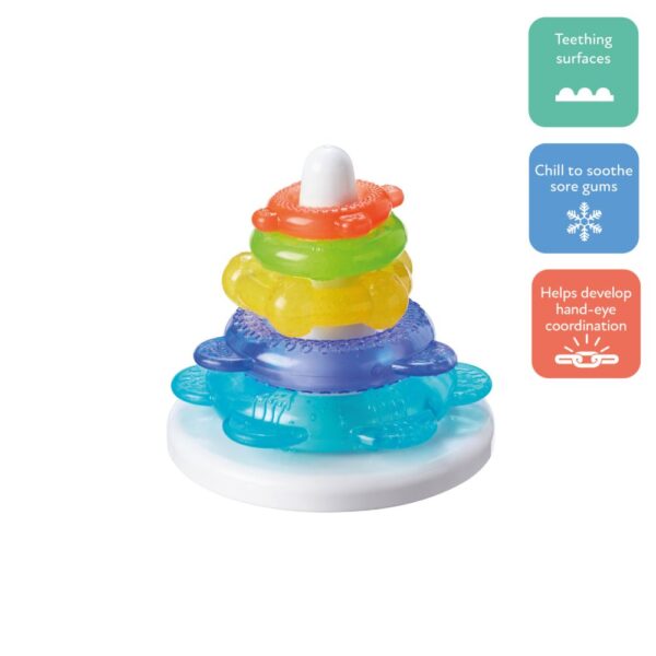 STACKING RING ICY BITE TEETHER