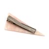PINK SHIMMER TRIANGLE CLIP
