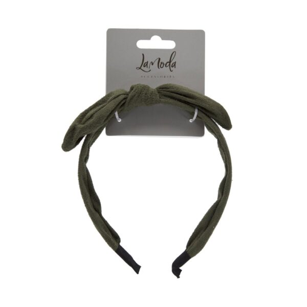 SUEDETTE BOW HEADBAND