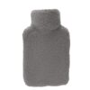 SOFT TEDDY FUR HOT WATER BOTTLE