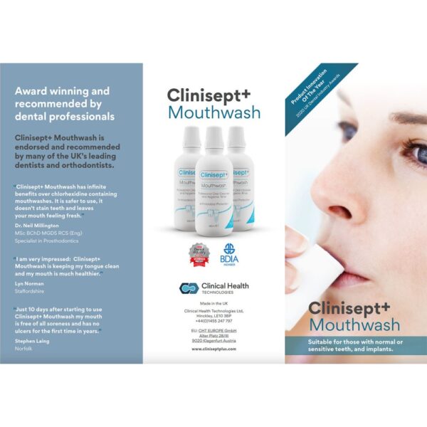 CLINISEPT+ MOUTHWASH 400ML