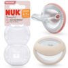 NUK PACIS1 MOMMYFEEL RED 2PK