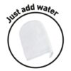 MAKE UP REMOVAL BATH GLOVE X2