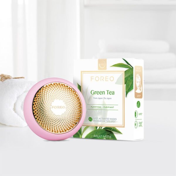 FOREO FARM TO FACE SHEET MASKS GREEN TEA 3'S