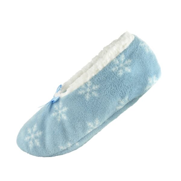 LADIES SHERPA SLIPPER SOCK