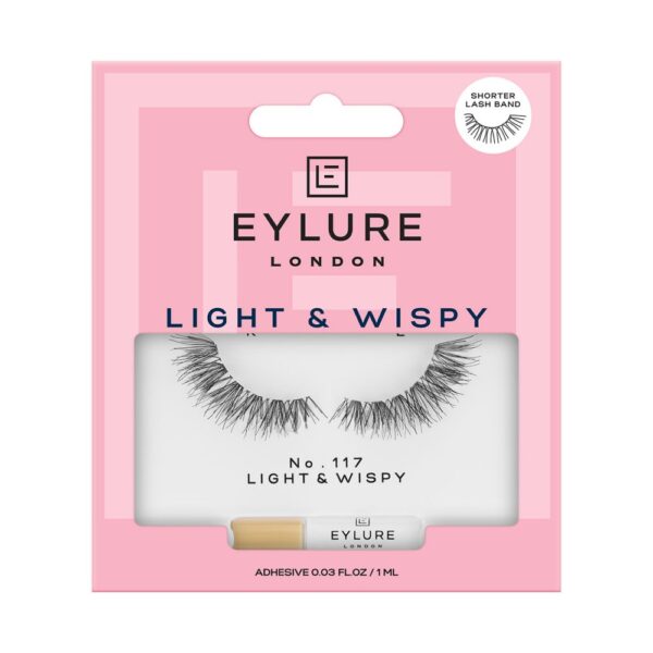 EYLURE LIGHT & WISPY 117 SHORTER BAND