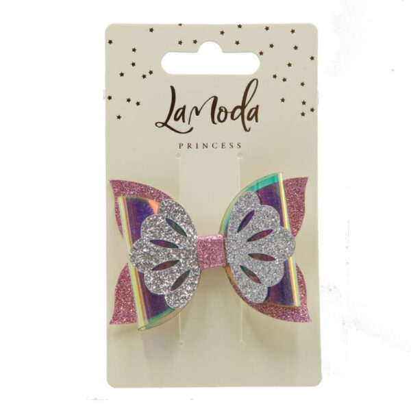 IRRIDESCENT BUTTERFLY CLIP