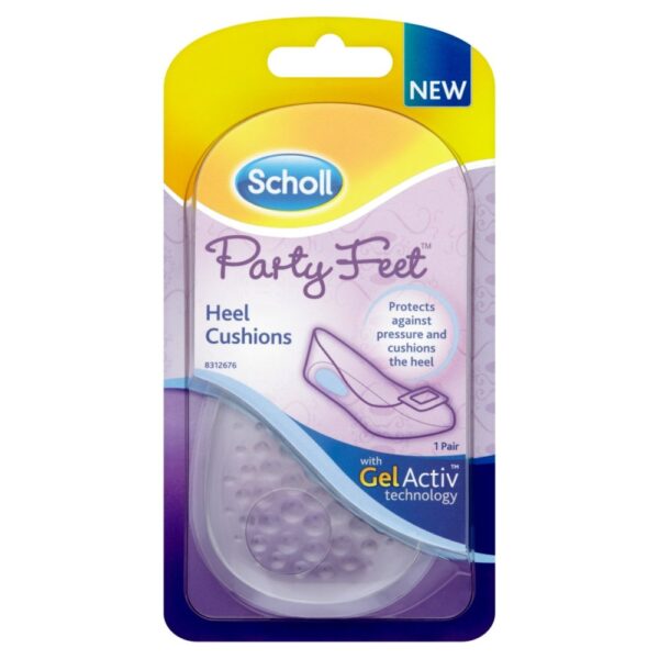 SCHOLL GB PF HEEL CUSHIONS GEL INSERTS