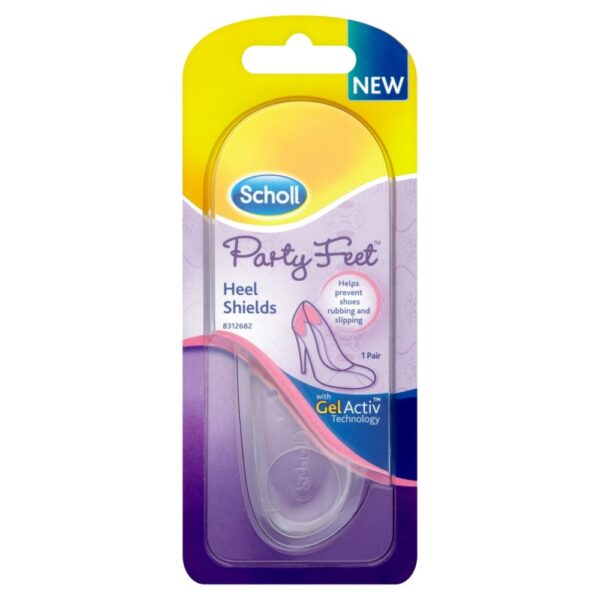 SCHOLL GB PF HEEL SHIELDS GEL INSERTS