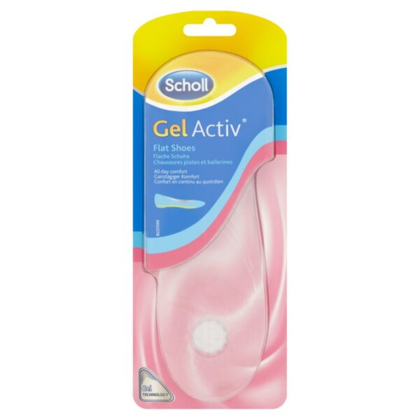 SCHOLL GEL ACTIVE COMFY FLAT FLAT SHOE