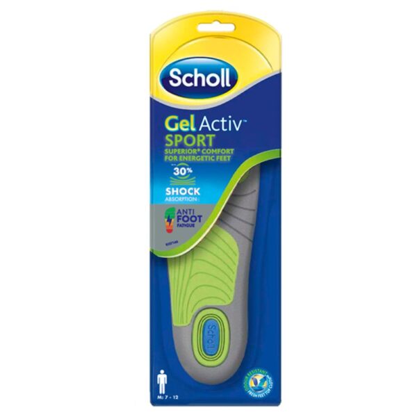 SCHOLL GEL ACTIVE SPORTS MENS