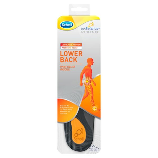 SCHOLL PAIN RELIEF ORTHOTICS LOW BACK L