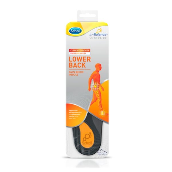 SCHOLL PAIN RELIEF ORTHOTICS LOW BACK M