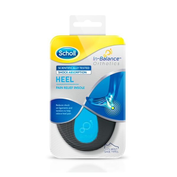 SCHOLL P RELIEF ORTHOTICS HEEL & ANKLE L