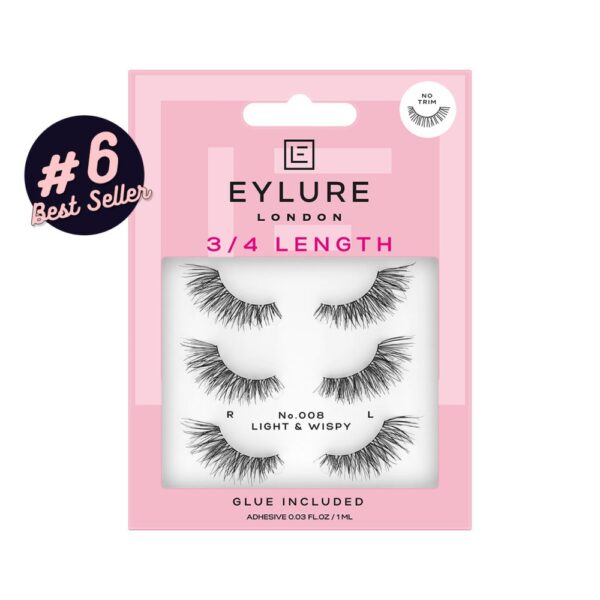 EYLURE 3 4 LENGTH 008 MULTIPACK