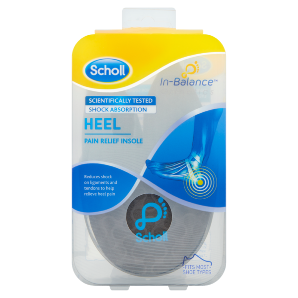 SCHOLL P RELIEF ORTHOTICS HEEL & ANKLE M