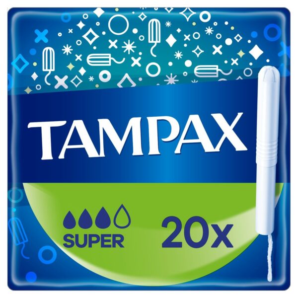 Tampax Super Applicator 20pk