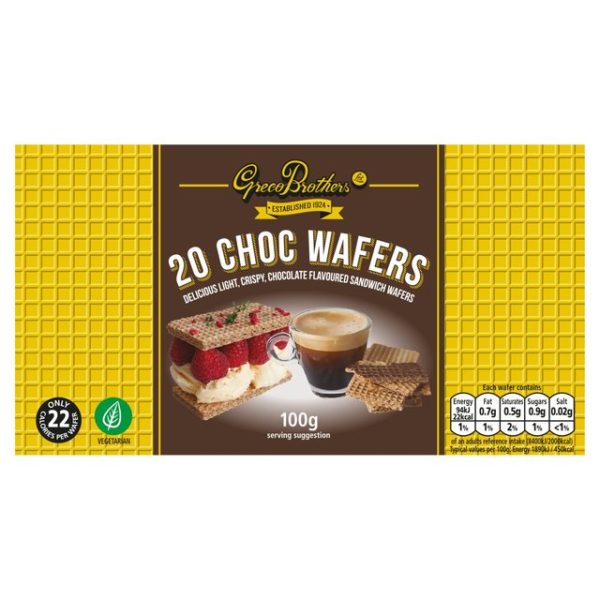 Greco Chocolate Wafers