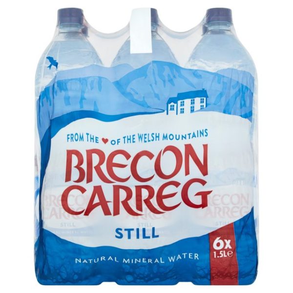 Brecon Carreg Still Natural Mineral Water 6 x 1.5L