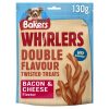 Purina Bakers Whirlers Bacon Cheese Flavour 130g