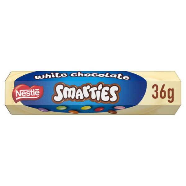 Smarties White Chocolate Hexatube 36g