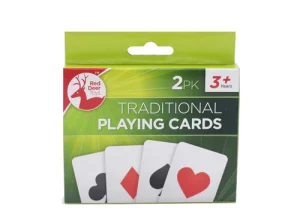 Red Deer Toys Traditional Playing Cards 2pk