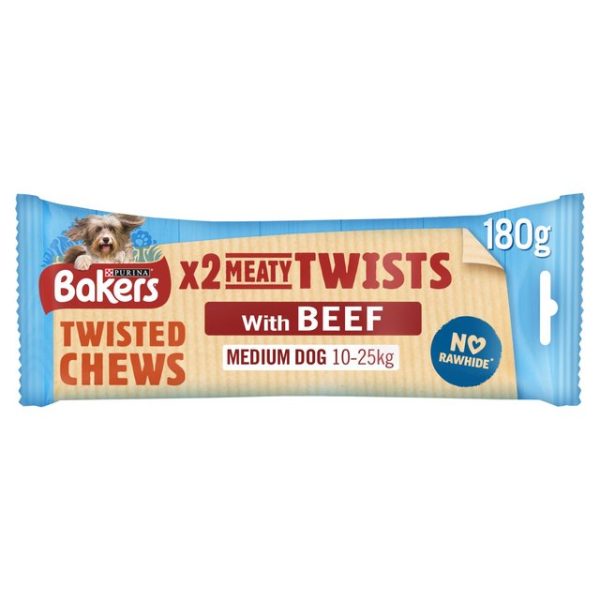 Bakers Meaty Twists 180g