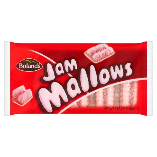 Bolands Jam Mallows 250g