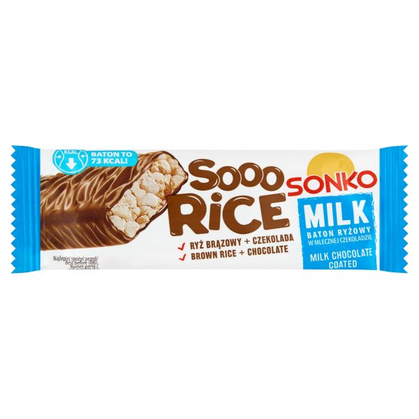 Sonko Milk Chocolate Coated Rice Bar 16g