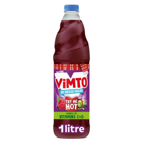 Vimto No Added Sugar Real Fruit Squash 1L