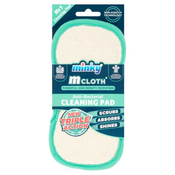 Minky M Cloth Anti - Bacterial Cleaning Pad