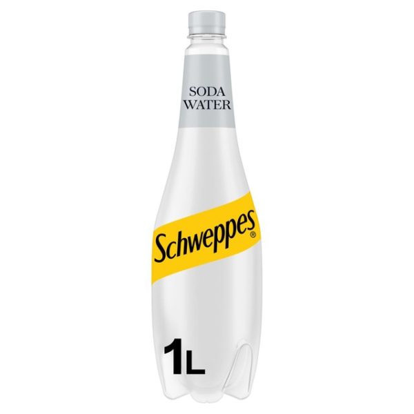 Schweppes Original Soda Water 1l