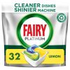 Fairy Platinum All In One Lemon Dishwasher Tablets 32 per pack