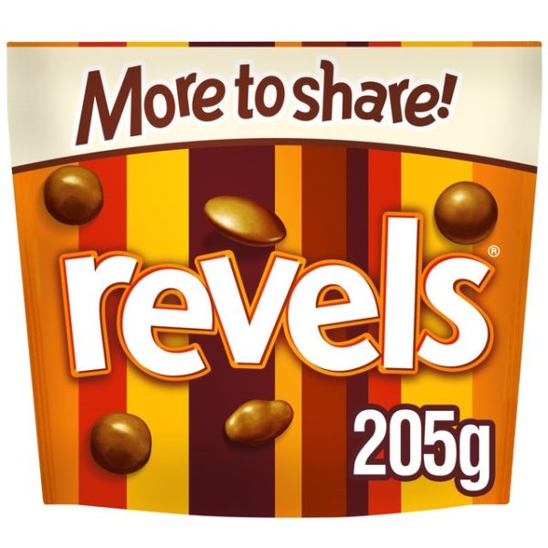 Revels Chocolate More to Share Pouch Bag 205g