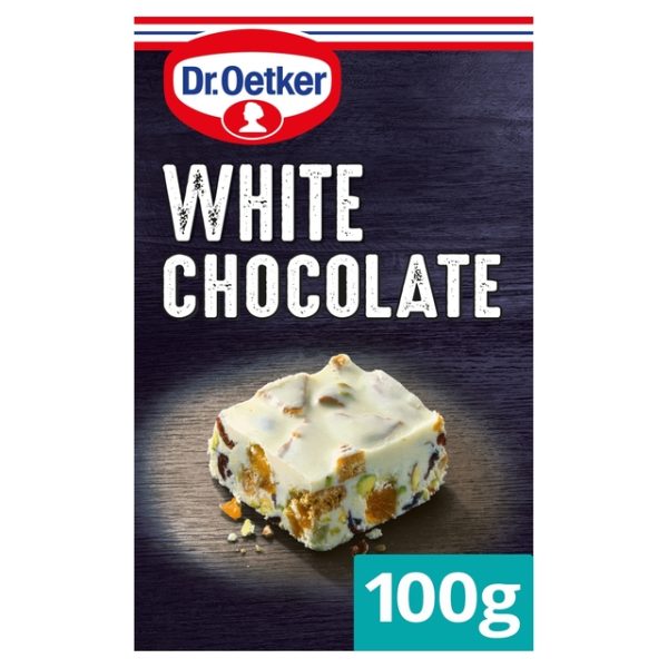 Dr. Oetker White Chocolate 100g