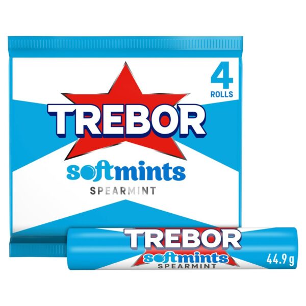 Trebor Softmints Mints Spearmint Multipack 4 Pack 179.6g