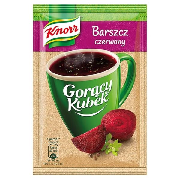 Knorr Red Borscht Hot Cup Soup, 14g