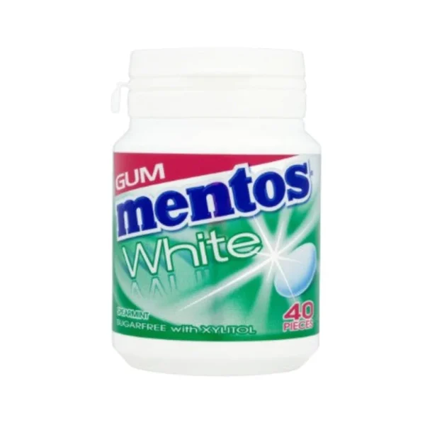 Mentos White Gum Spearmint Box