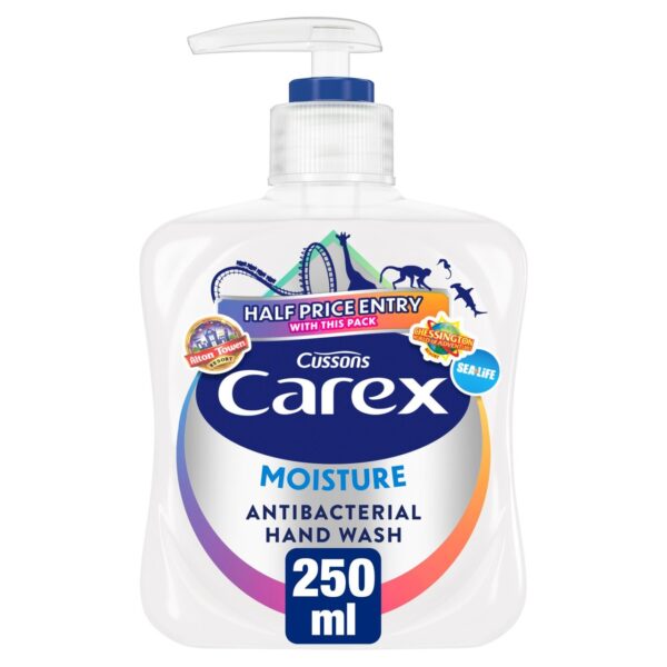 Carex Antibacterial Moisture Plus Handwash 250ml