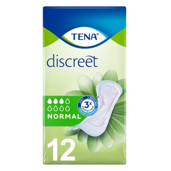 TENA Lady Discreet Normal Incontinence Pads 12 per pack