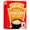 Heinz Cream of Chicken Cup Soup 4 Sachets 68g