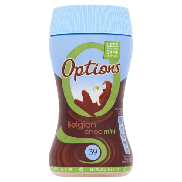 Options Belgian Choc Mint 220g