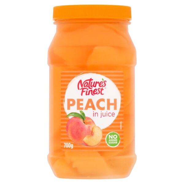 Nature's Finest Peach In Juice (700g) 390g