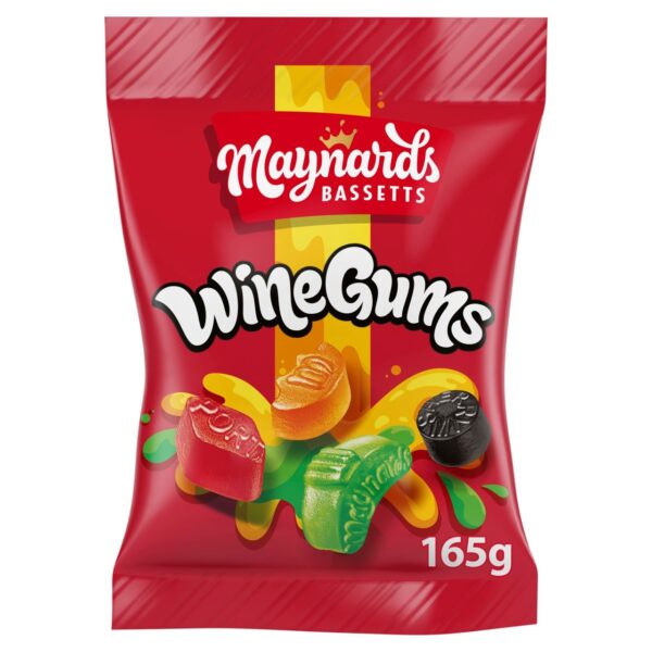 Maynards Bassetts Wine Gums 165g