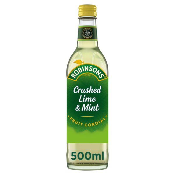 Robinsons Crushed Lime & Mint Fruit Cordial 500ml